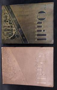 lot 184 image: 1944 & 1945 The Quill Magazines  Enid High School, Enid Oklahoma
