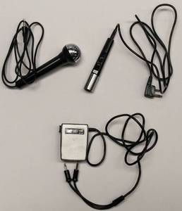 lot 194 image: 3 Vintage Microphones for Tape Recorders