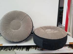 lot 1469 image: foot stools or chairs air up