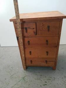 lot 1497 image: Awesome bedside little dresser table