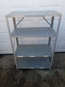 lot 1642 image: metal Shelf