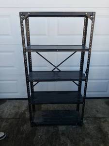 lot 1645 image: metal Shelf