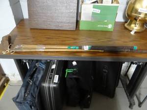 lot 686 image: Antique Golf Clubs