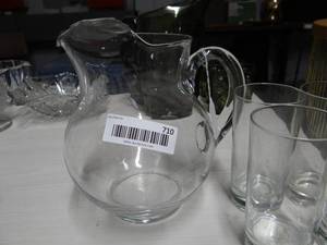 lot 710 image: Pitcher and Glass Set