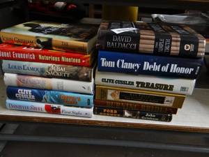 lot 722 image: Lot of Hard Cover Novels
