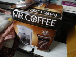 lot 751 image: Mr Coffee 12 cup Coffee Maker