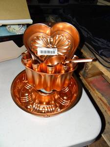 lot 772 image: Lot of Copper Molds