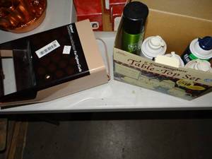 lot 779 image: Hot Rollers and Shave Creams