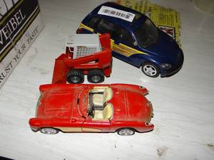 lot 785 image: Metal Cars and Tractor