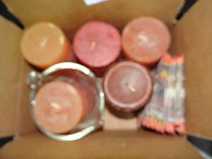 lot 810 image: New Candles and Other Items