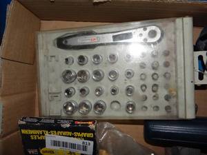 lot 813 image: Lot of Tools and Tarp