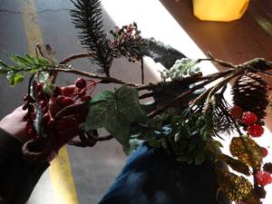 lot 832 image: Large Box of Asst Garland Decor