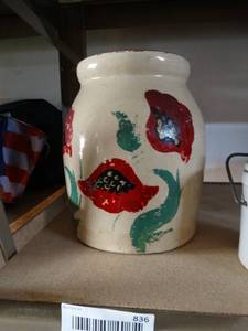 lot 836 image: 2 Vintage Crocks