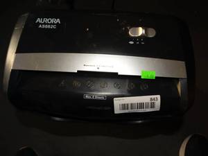 lot 843 image: Paper Shredder