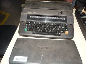lot 894 image: Sharp Type Writer