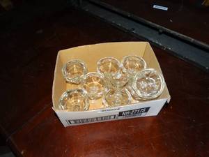 lot 968 image: Lot of Glass Desert Dishes