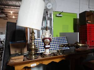 lot 1167 image: Lot of 3 Lamps