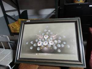lot 1179 image: Oil on canvas framed painting
