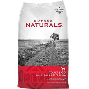 lot 13 image: Diamond Naturals Dry Food for Adult Dogs, Lamb and Rice Formula,