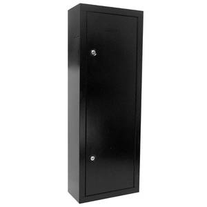 lot 25 image: HOMAK HS30103660 8-Gun Security Cabinet, Gloss Black