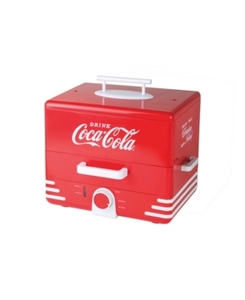 lot 48 image: Nostalgia HDS248COKE Large Coca-Cola Hot Dog Steamer