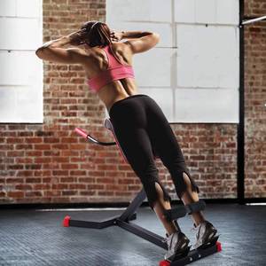 lot 34 image: Sportsroyals Adjustable Roman Chair Back Hyperextension Bench for Strengthening Abs and Lower Back