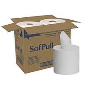 lot 147 image: Georgia Pacific Professional 28143 Sofpull Perforated Paper Towel, 7 45 X 15, White, 560roll, 4 Rollscarton