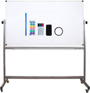 lot 124 image: XIWODE Double-Sided Magnetic Whiteboard