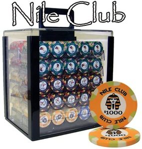 lot 139 image: Brybelly 1,000 Ct Nile Club Poker Set