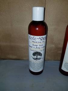 lot 7866 image: Coco-Shea Natural Body Care. Hemp Seed Hand and Body Lotion 8 Ounces