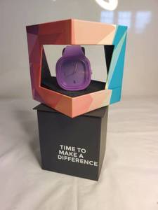 lot 4043 image: Hot Purple Flex Watch