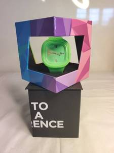 lot 4045 image: Lime Green Flex Watch