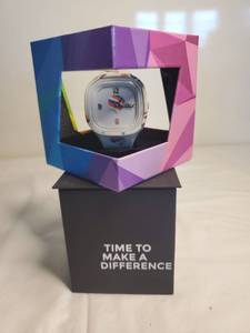 lot 4048 image: Light Grey Hot Air Ballon Flex Watch