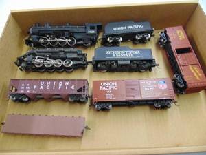 lot 3074 image: Union Pacific Engines (2) , Coal Car, and more
