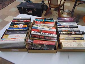 lot 3122 image: 20 Hardback Books - LARGE PRINT MISC. AUTHORS