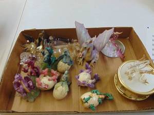 lot 3151 image: Dragon Figurines