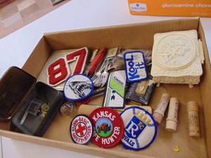 lot 3160 image: Cigarette Tins, Flatware and Misc.