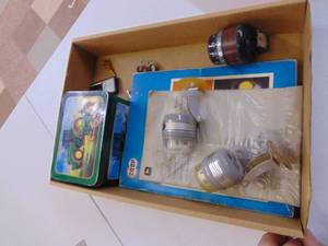 lot 3185 image: Vintage Window Compass, John Deere Memorabilia, and Vintage Paper