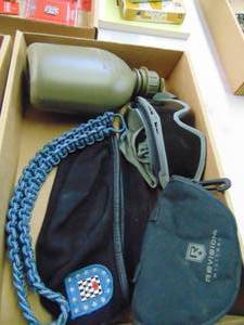 lot 3202 image: Canteen Goggles Beret and Sunglasses