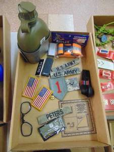 lot 3207 image: Military Canteen - Patches and more