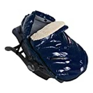 lot 1412 image: 7 A.M. Enfant Polar Igloo Extendable Baby Bunting Bag Adaptable for Strollers, Oxford Blue, Medium