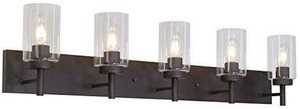 lot 1442 image: VINLUZ 5 Lights Bathroom Vanity Light Fixture