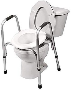 lot 1449 image: Raised Toilet Seat and Safety Frame