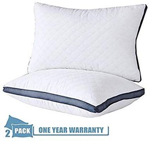 lot 1536 image: Meoflaw Pillows for Sleeping(2-Pack), Luxury Hotel Gel Pillow,Bed Pillows for Side and Back Sleeper (Queen)