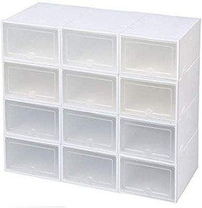 lot 1583 image: Shoe Storage Box 6 pack