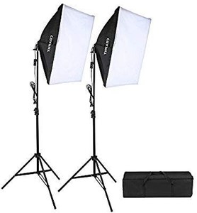 lot 1603 image: CRAPHY 700W 5500K Photography Studio Soft Box Lighting Kit