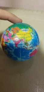 lot 1813 image: Bag of Small Foam Globes