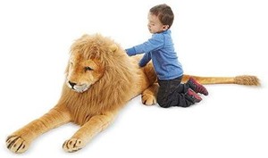 lot 1821 image: Melissa & Doug Giant Lion