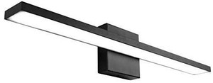 lot 1836 image: Ralbay 24inch Black LED Modern Vanity Light