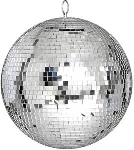 lot 1842 image: 12 Mirror Glass Ball Disco DJ Dance Decorative Stage Lighting Home Party Business Window Display Decoration